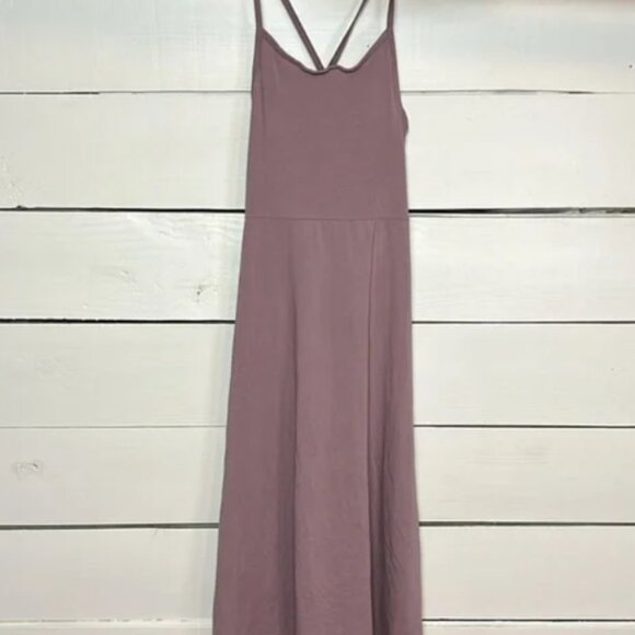 Pact fit and flare midi dress, mauve purple size L - Picture 3 of 6